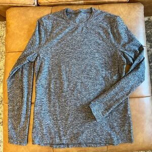 lululemon Gray Long-Sleeve Shirt